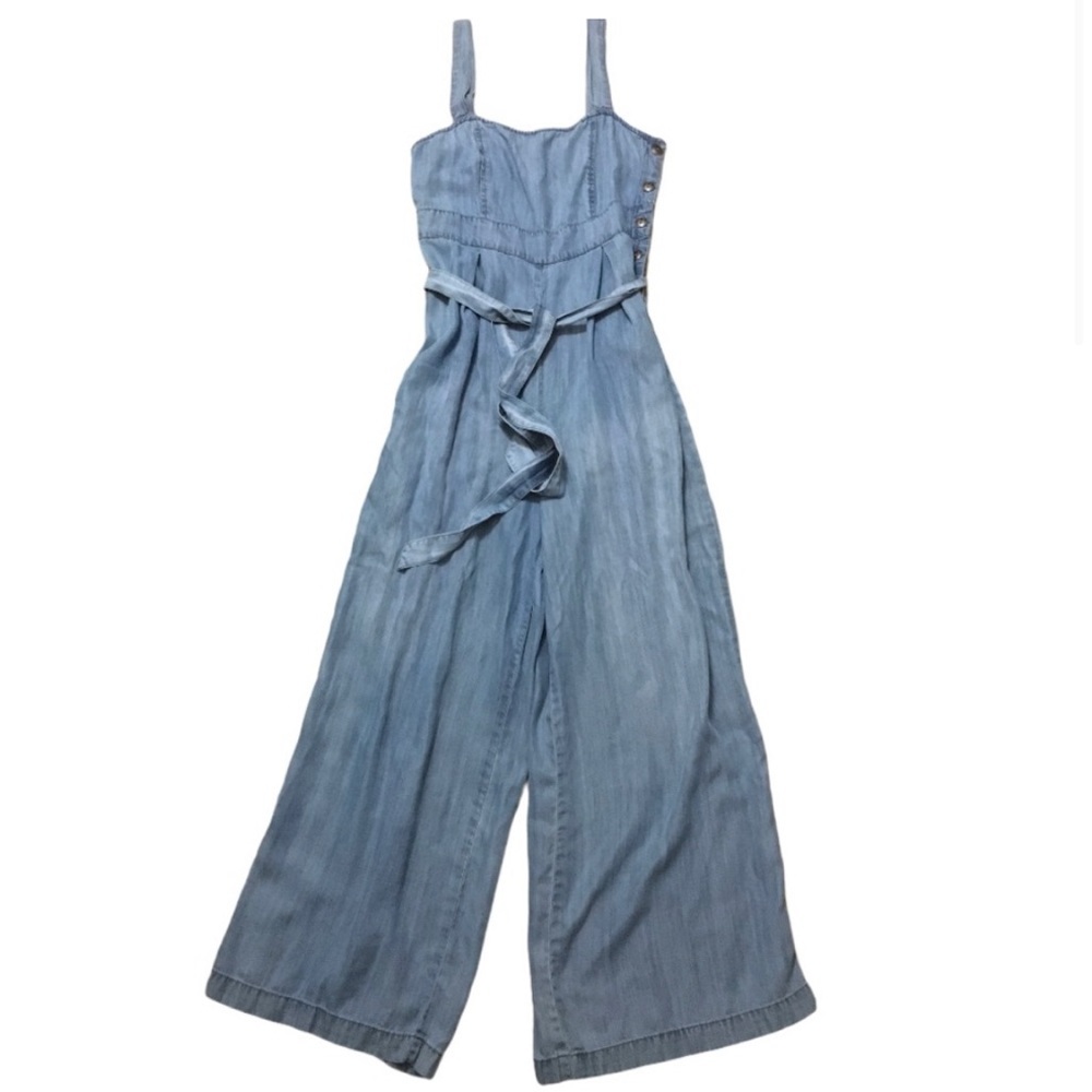 Taylor & Sage Chambray Jumpsuit, Small